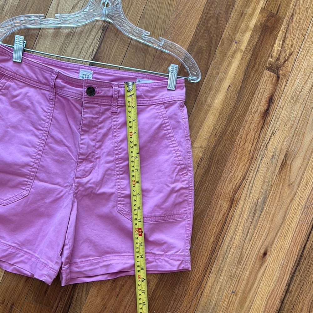 GAP Pink girlfriend Khaki Women's Shorts, Sz 10 - Picture 8 of 10